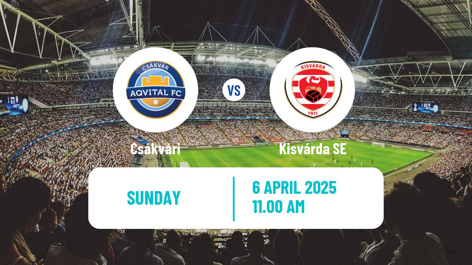 Soccer Hungarian NB II Csákvári - Kisvárda