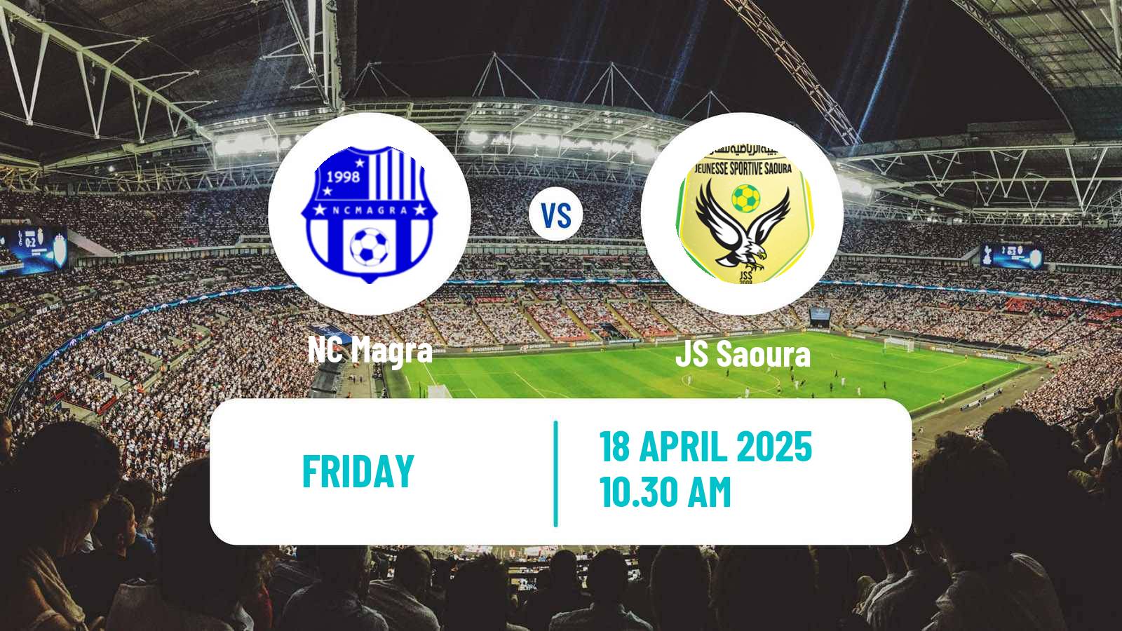 Soccer Algerian Ligue 1 Magra - Saoura