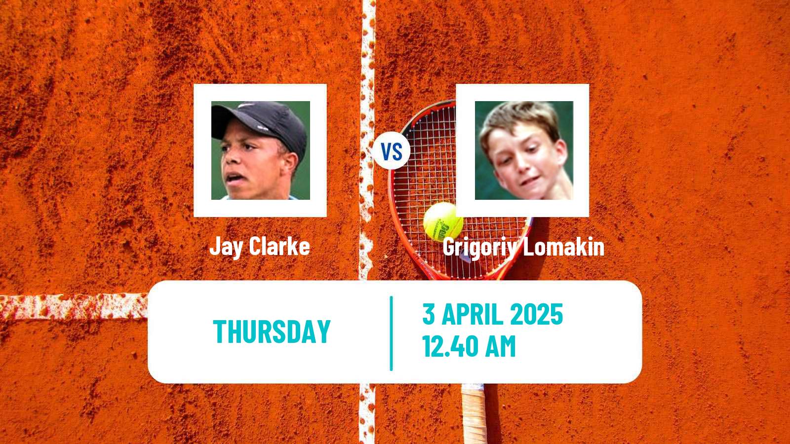 Tennis ITF M25 Bengaluru Men Jay Clarke - Grigoriy Lomakin