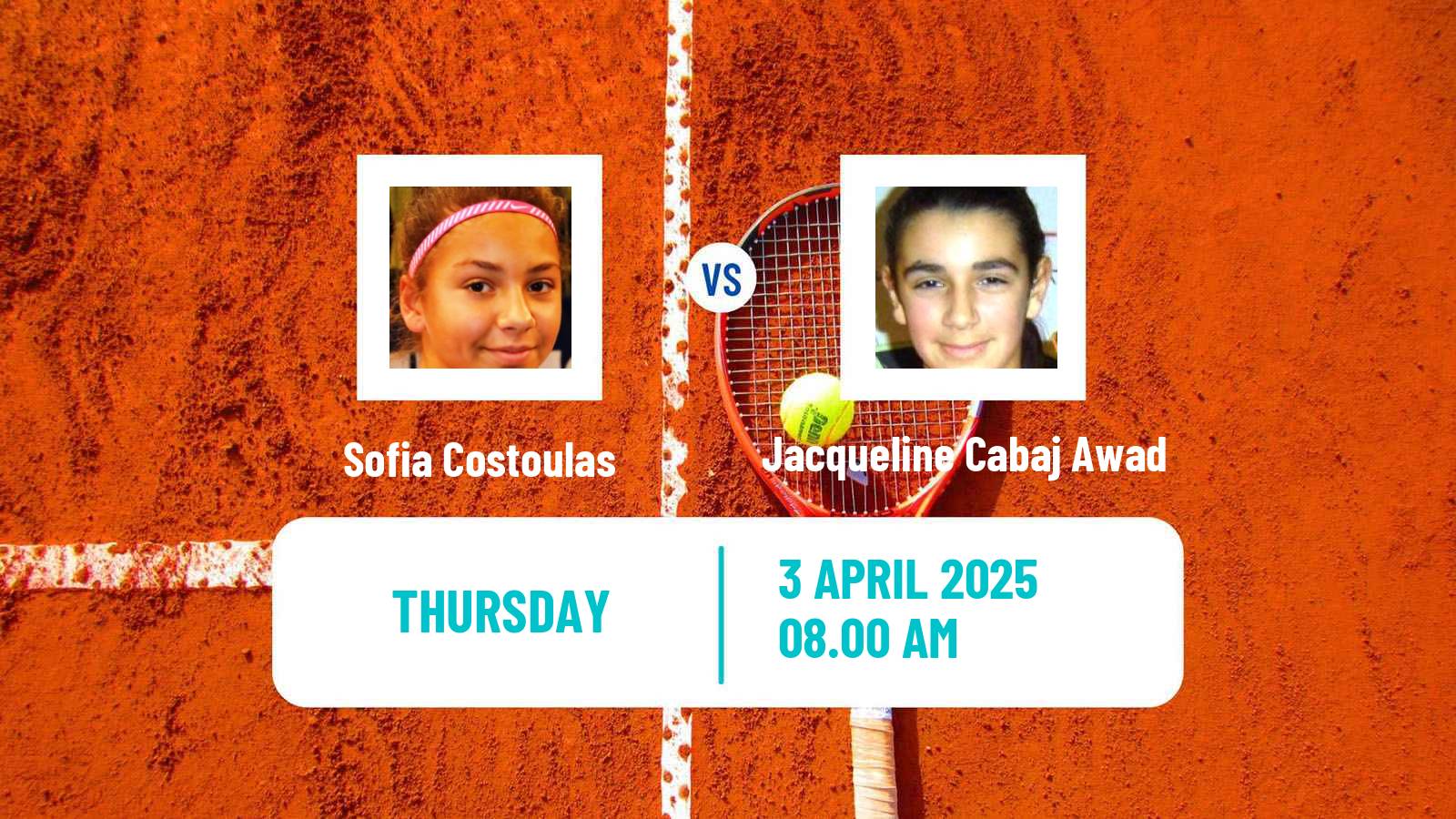Tennis ITF W50 Nantes Women Sofia Costoulas - Jacqueline Cabaj Awad