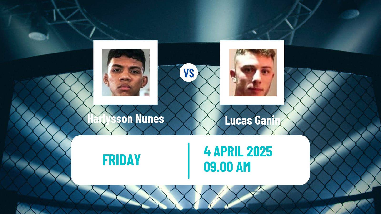 MMA Bantamweight One Championship Men Harlysson Nunes - Lucas Ganin