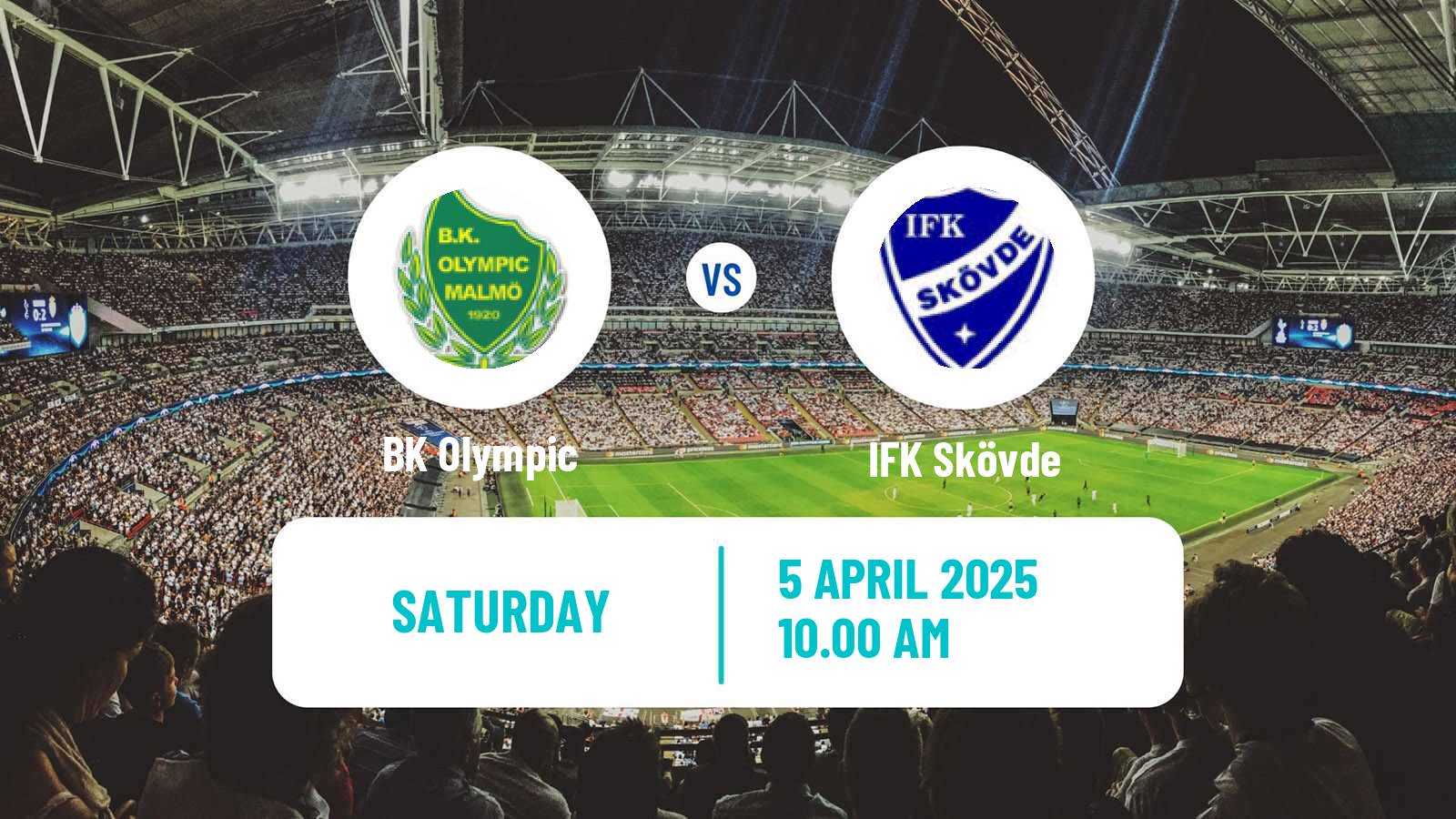 Soccer Swedish Division 1 Södra Olympic - IFK Skövde