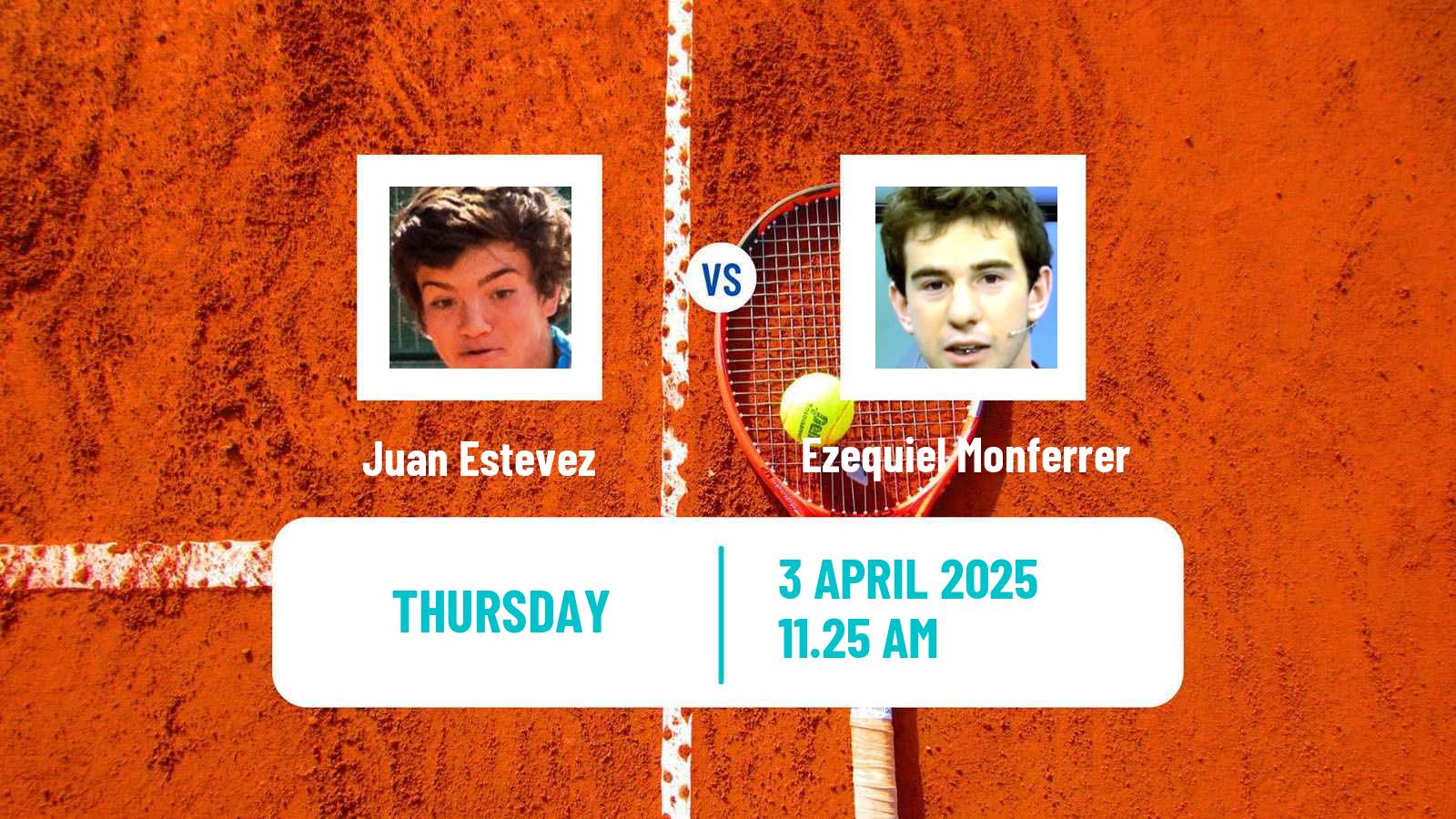 Tennis ITF M25 Chacabuco Men Juan Estevez - Ezequiel Monferrer