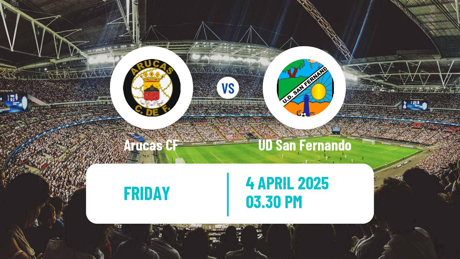 Soccer Spanish Tercera RFEF - Group 12 Arucas - UD San Fernando