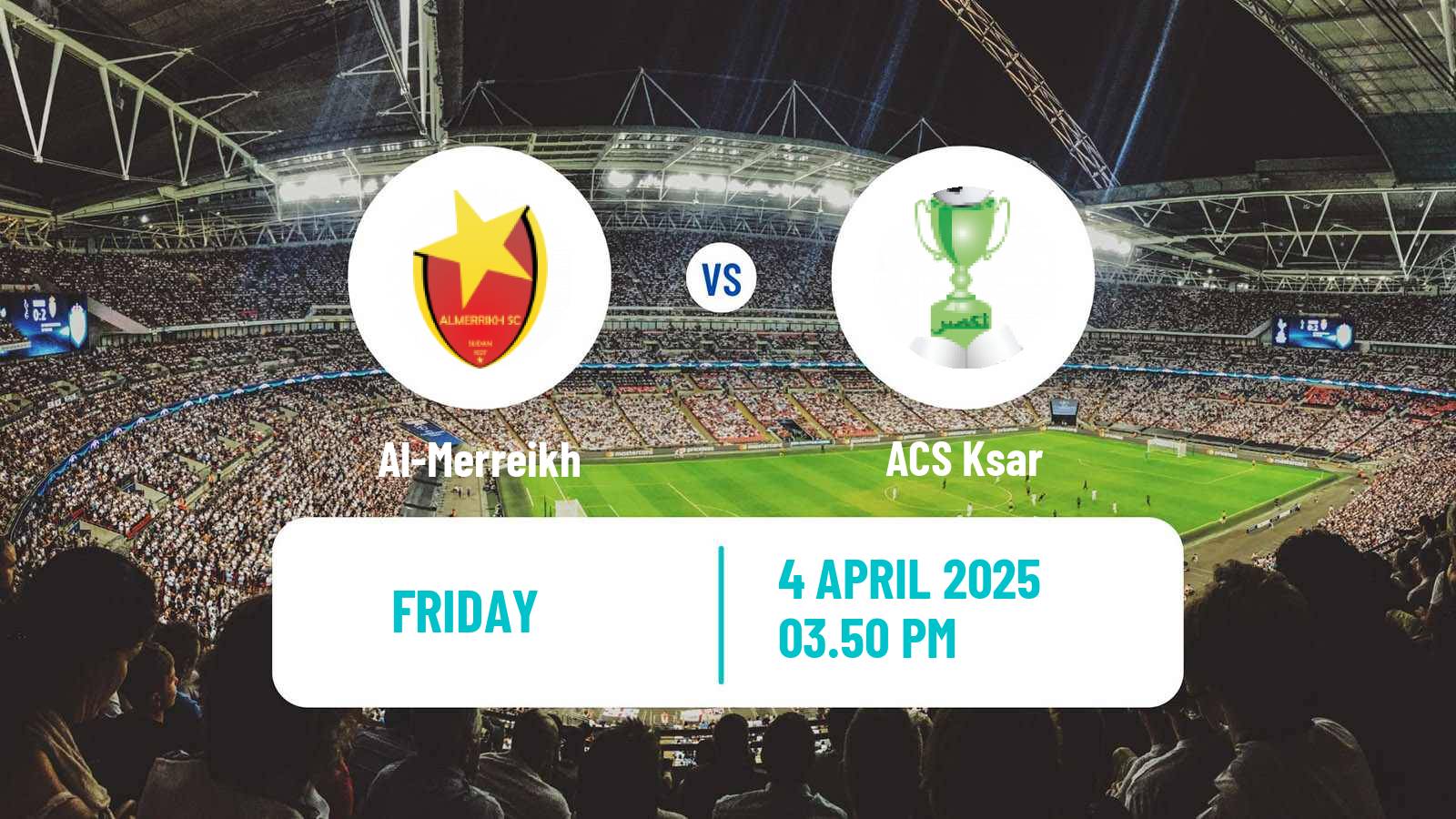 Soccer Mauritania Ligue 1 Al-Merreikh - Ksar