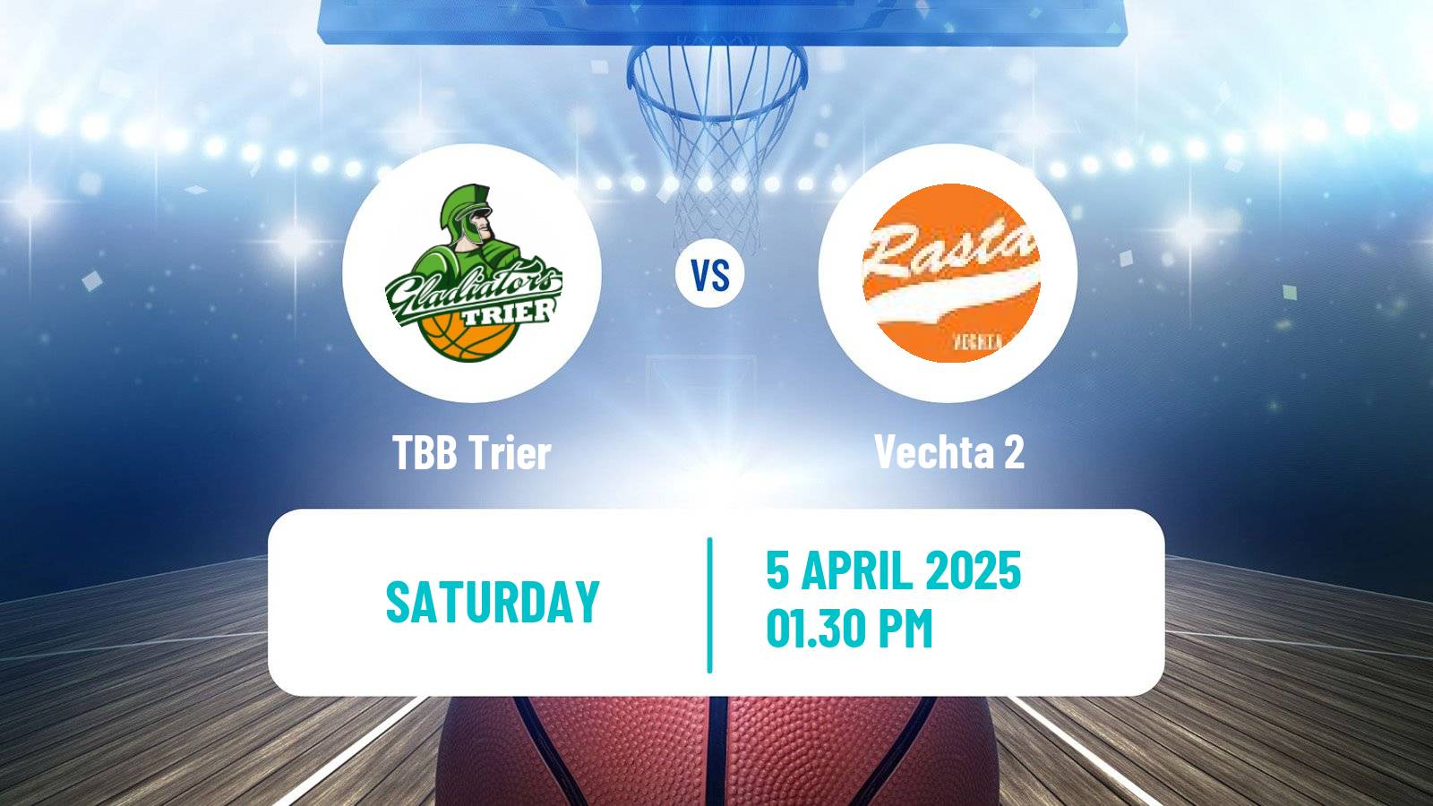 Basketball German Pro A Basketball Trier - Vechta 2