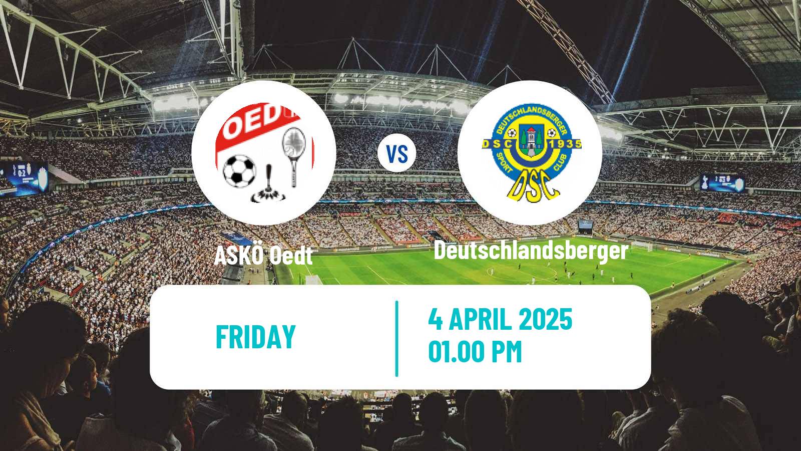 Soccer Austrian Regionalliga Central ASKÖ Oedt - Deutschlandsberger