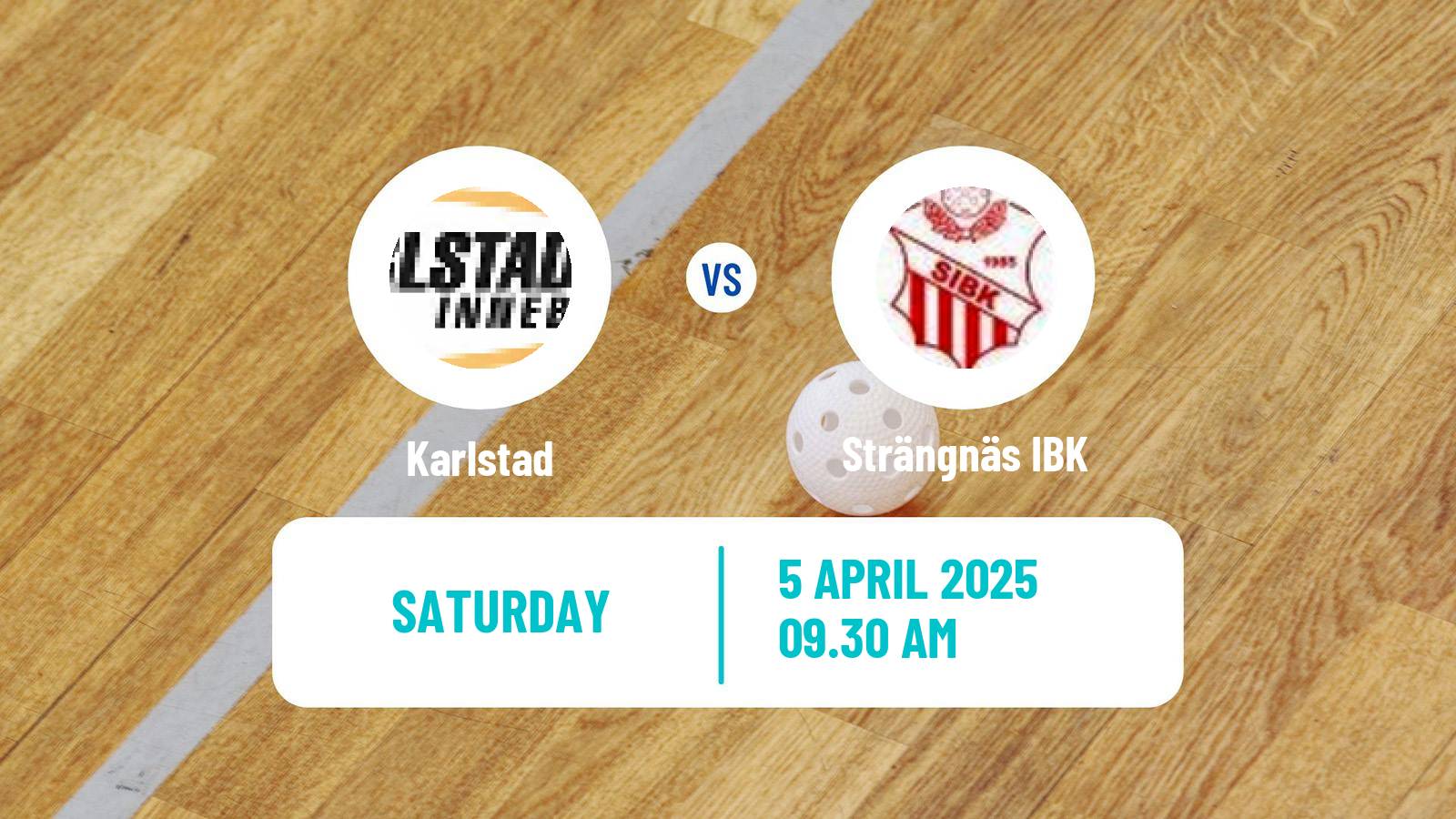 Floorball Swedish Allsvenskan Floorball Karlstad - Strängnäs IBK
