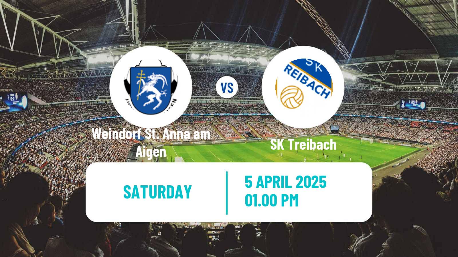 Soccer Austrian Regionalliga Central Weindorf St. Anna am Aigen - Treibach