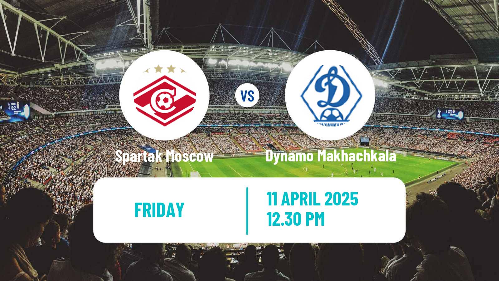 Soccer Russian Premier League Spartak Moscow - Dynamo Makhachkala