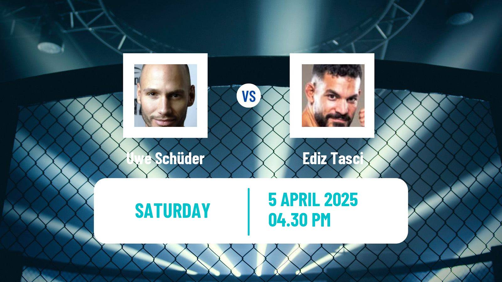 MMA Welterweight Oktagon Men Uwe Schüder - Ediz Tasci