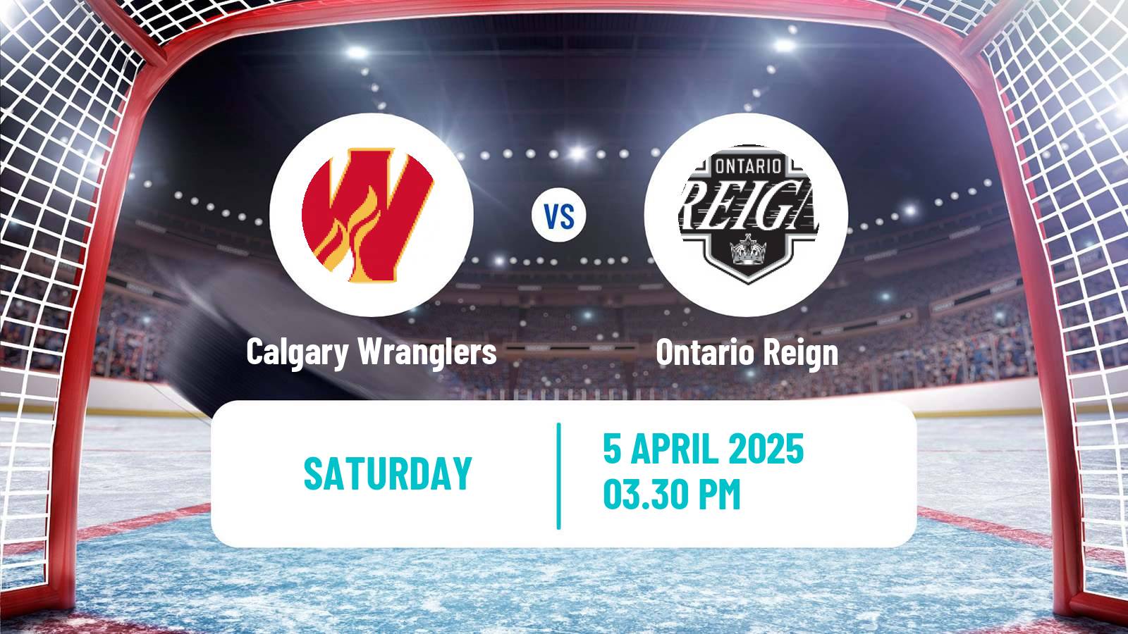 Hockey AHL Calgary Wranglers - Ontario Reign