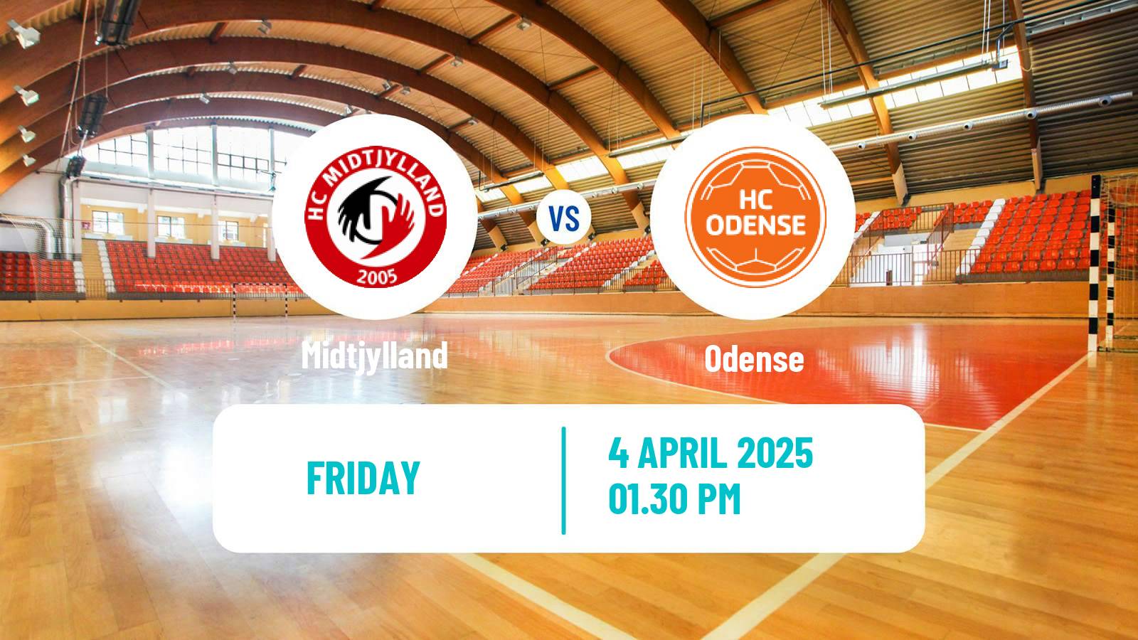 Handball Danish 1 Division Handball Midtjylland - Odense