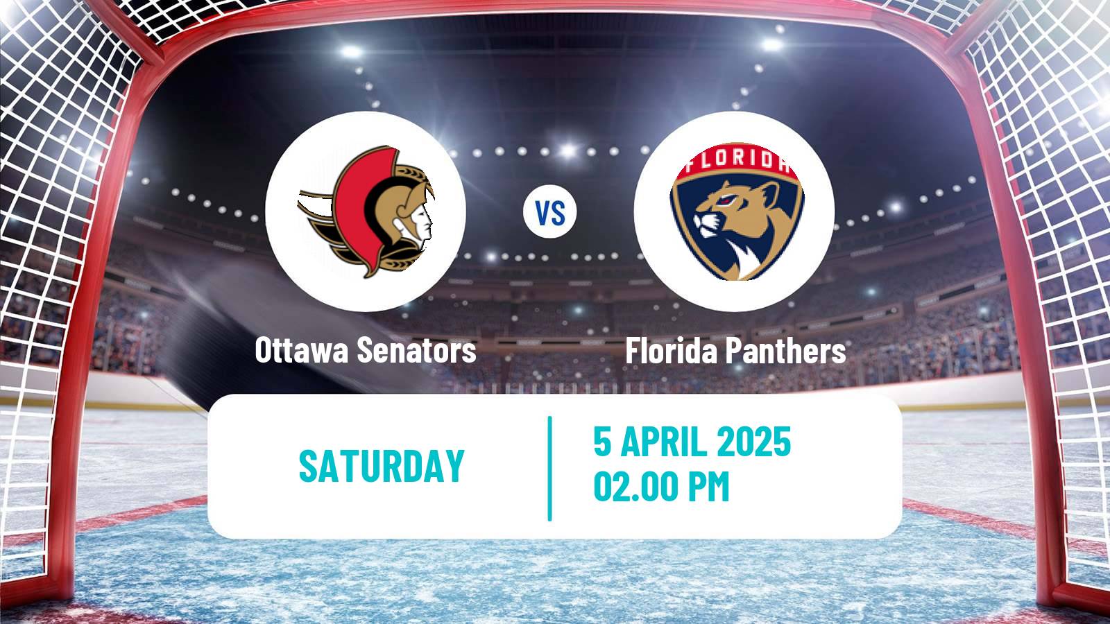 Hockey NHL Ottawa Senators - Florida Panthers