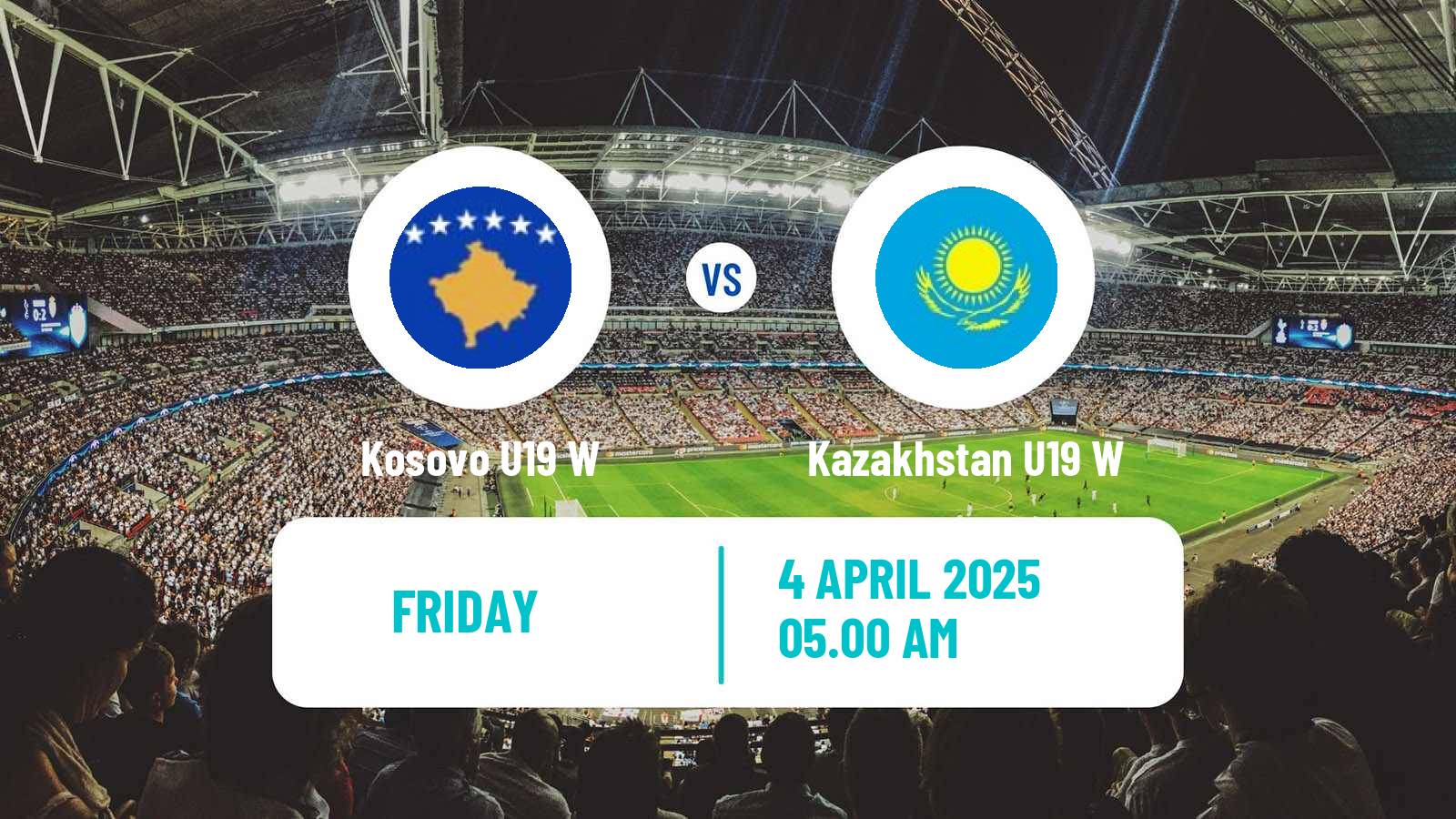 Soccer UEFA Euro U19 Women Kosovo U19 W - Kazakhstan U19 W