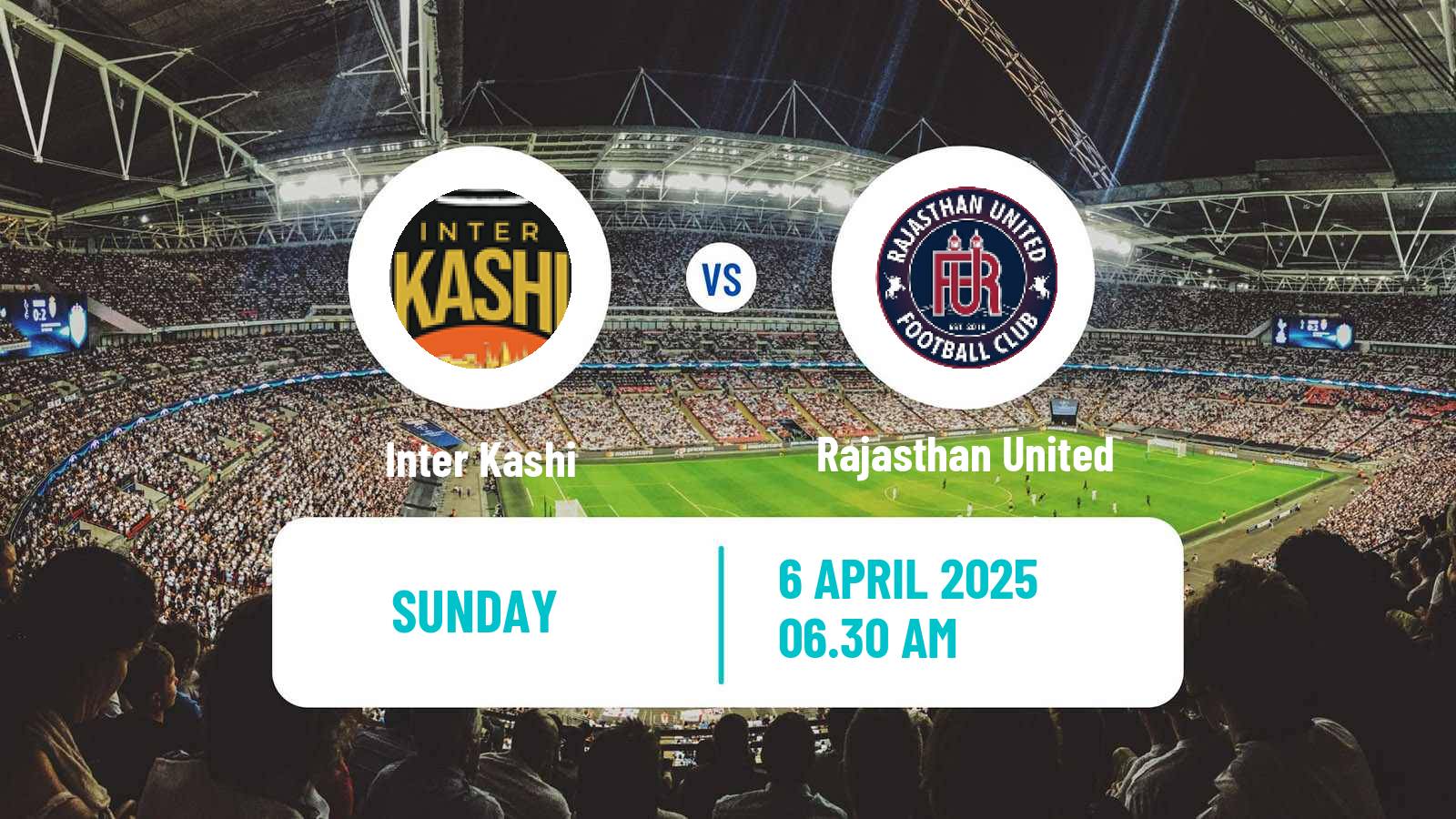 Soccer Indian I-League Inter Kashi - Rajasthan United