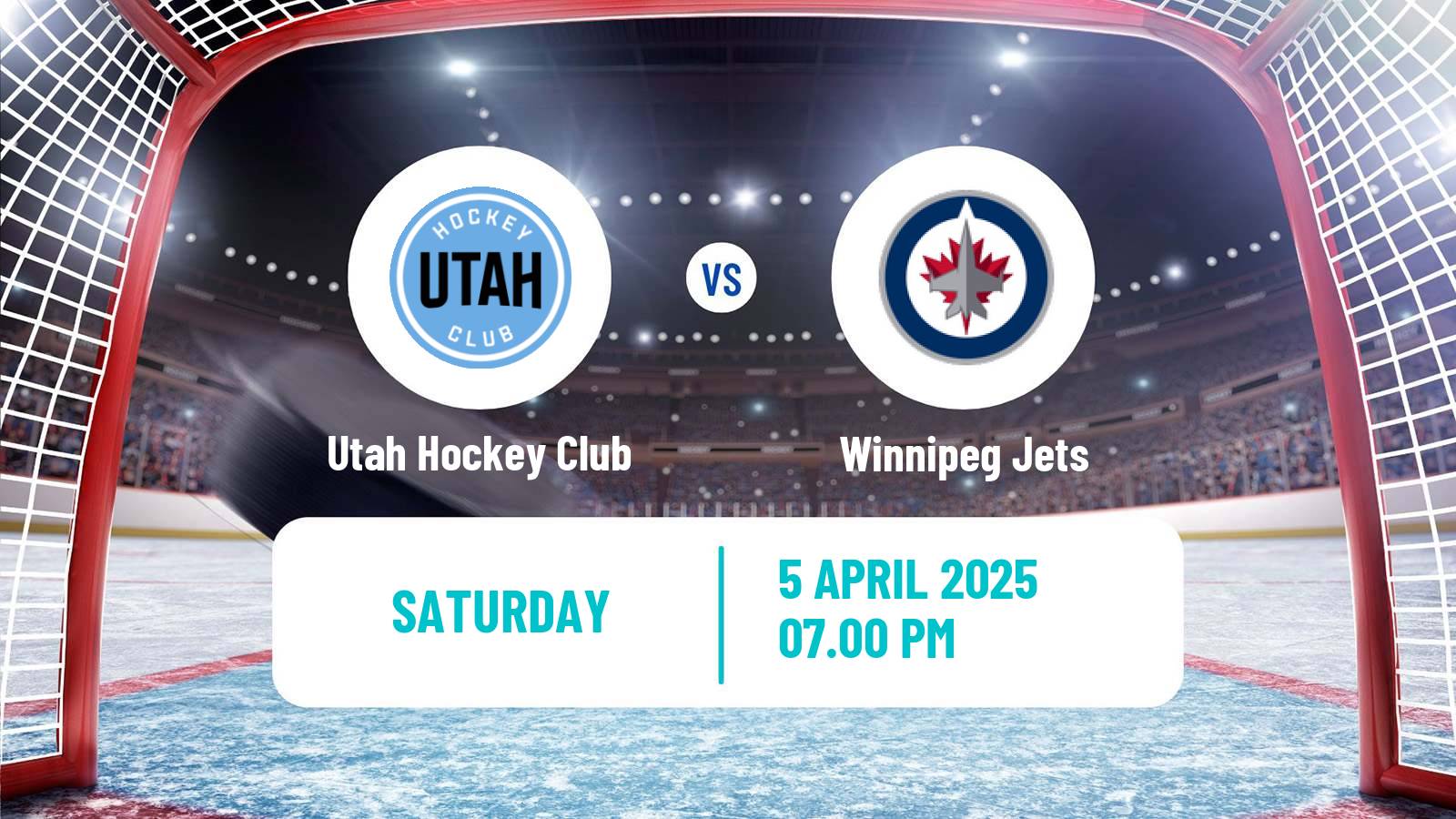 Hockey NHL Utah Hockey Club - Winnipeg Jets
