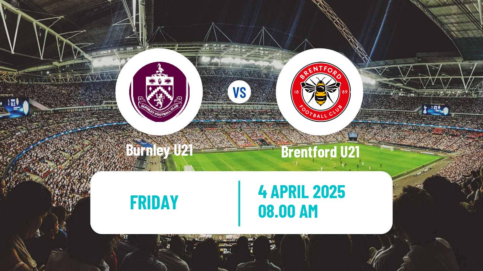 Soccer English Professional Development League Burnley U21 - Brentford U21