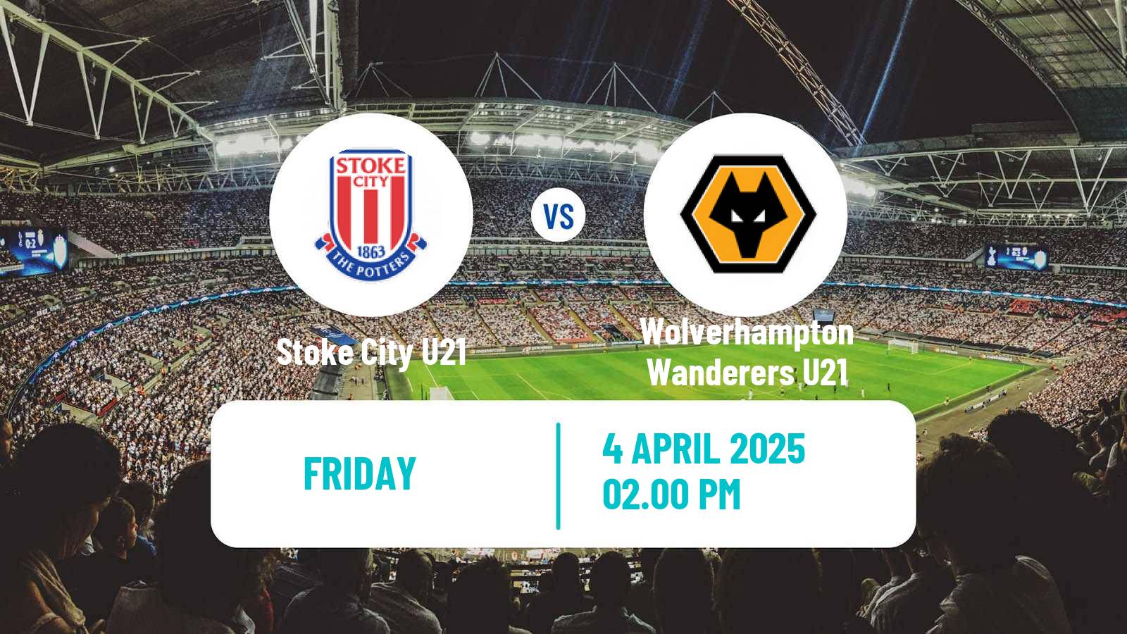 Soccer English Premier League 2 Stoke City U21 - Wolverhampton Wanderers U21