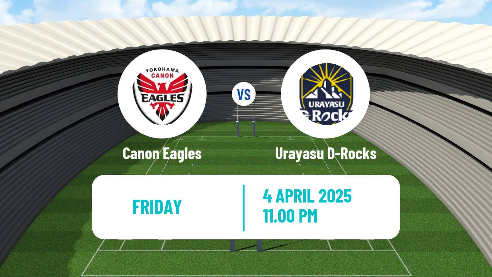 Rugby union Japan League One Rugby Union Canon Eagles - Urayasu D-Rocks