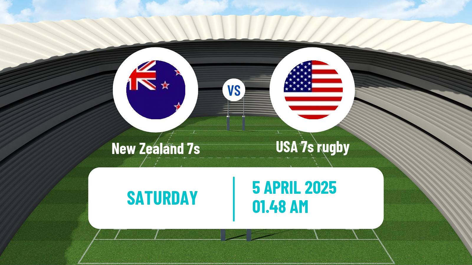 Rugby union Sevens World Series - Singapore New Zealand 7s - USA 7s