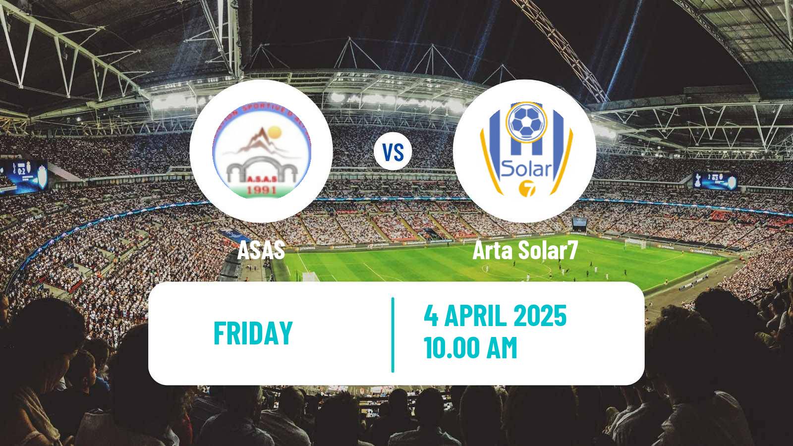 Soccer Djibouti Premier League ASAS - Arta Solar7