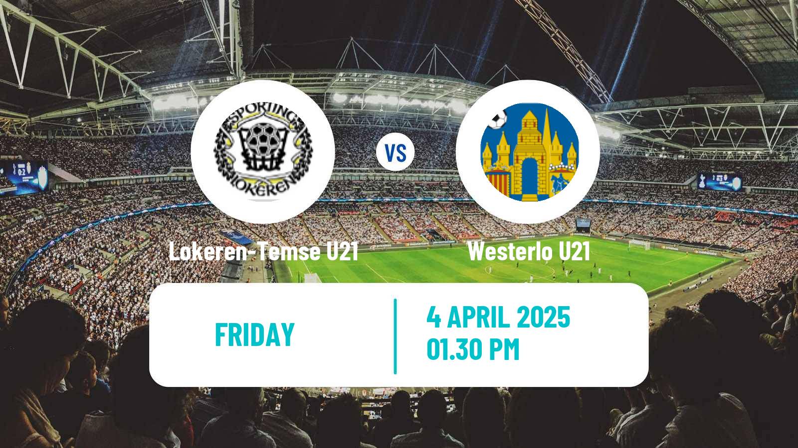 Football Belgian Pro League U21 Lokeren-Temse U21 - Westerlo U21