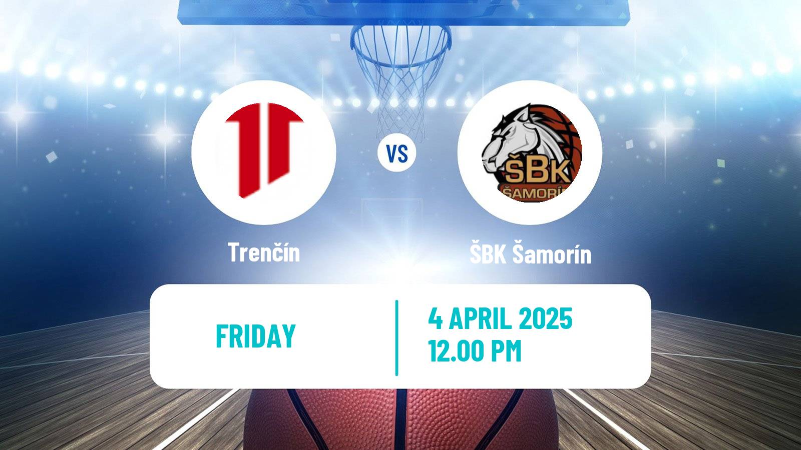 Basketball Slovak Extraliga Basketball Women Trenčín - ŠBK Šamorín