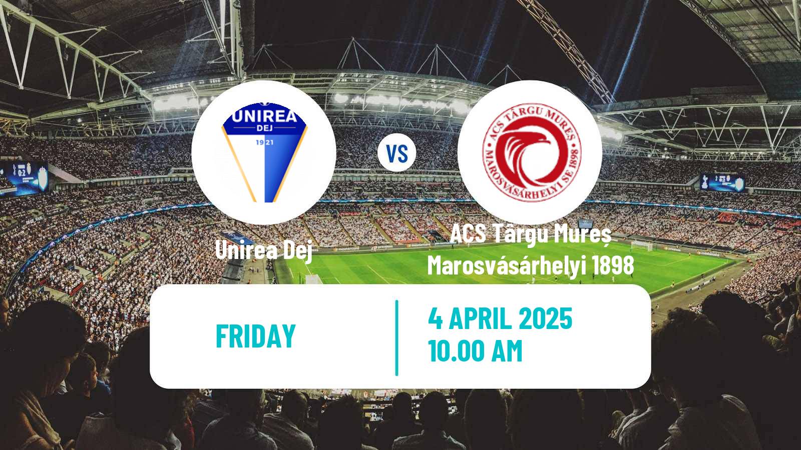 Soccer Romanian Liga 3 - Seria 7 Unirea Dej - ACS Târgu Mureș Marosvásárhelyi 1898