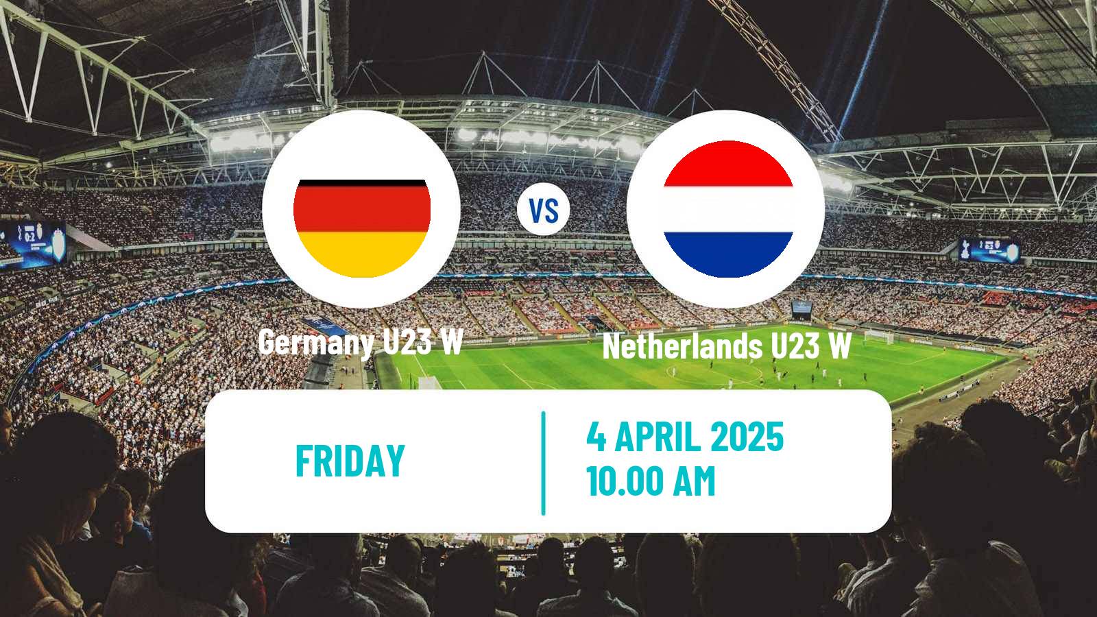 Soccer Friendly International Women Germany U23 W - Netherlands U23 W