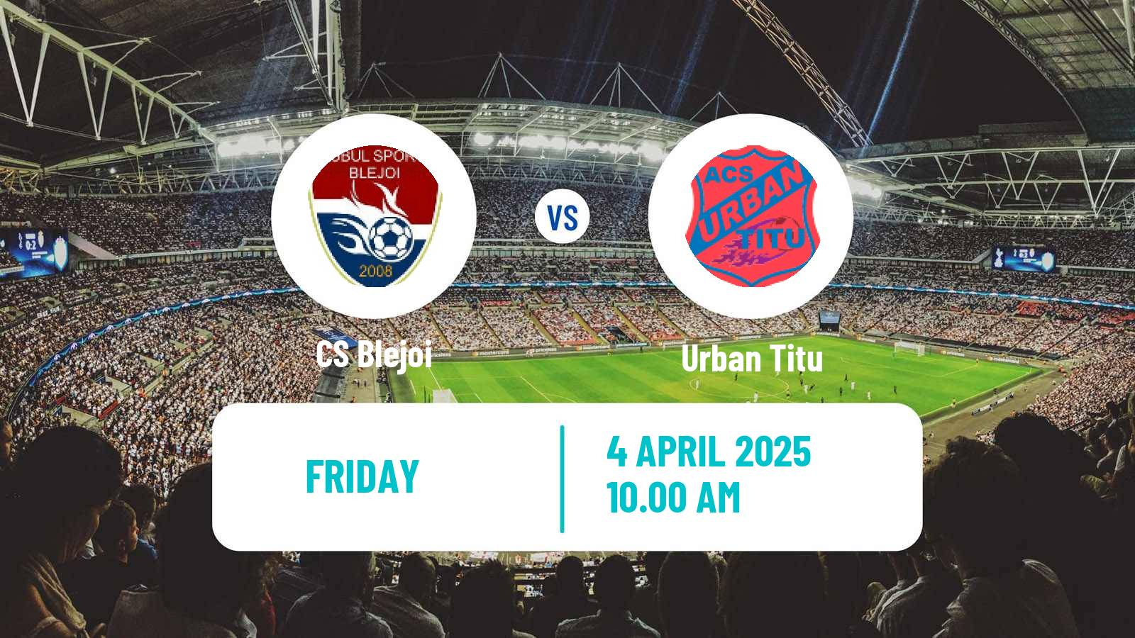 Soccer Romanian Liga 3 - Seria 5 Blejoi - Urban Titu