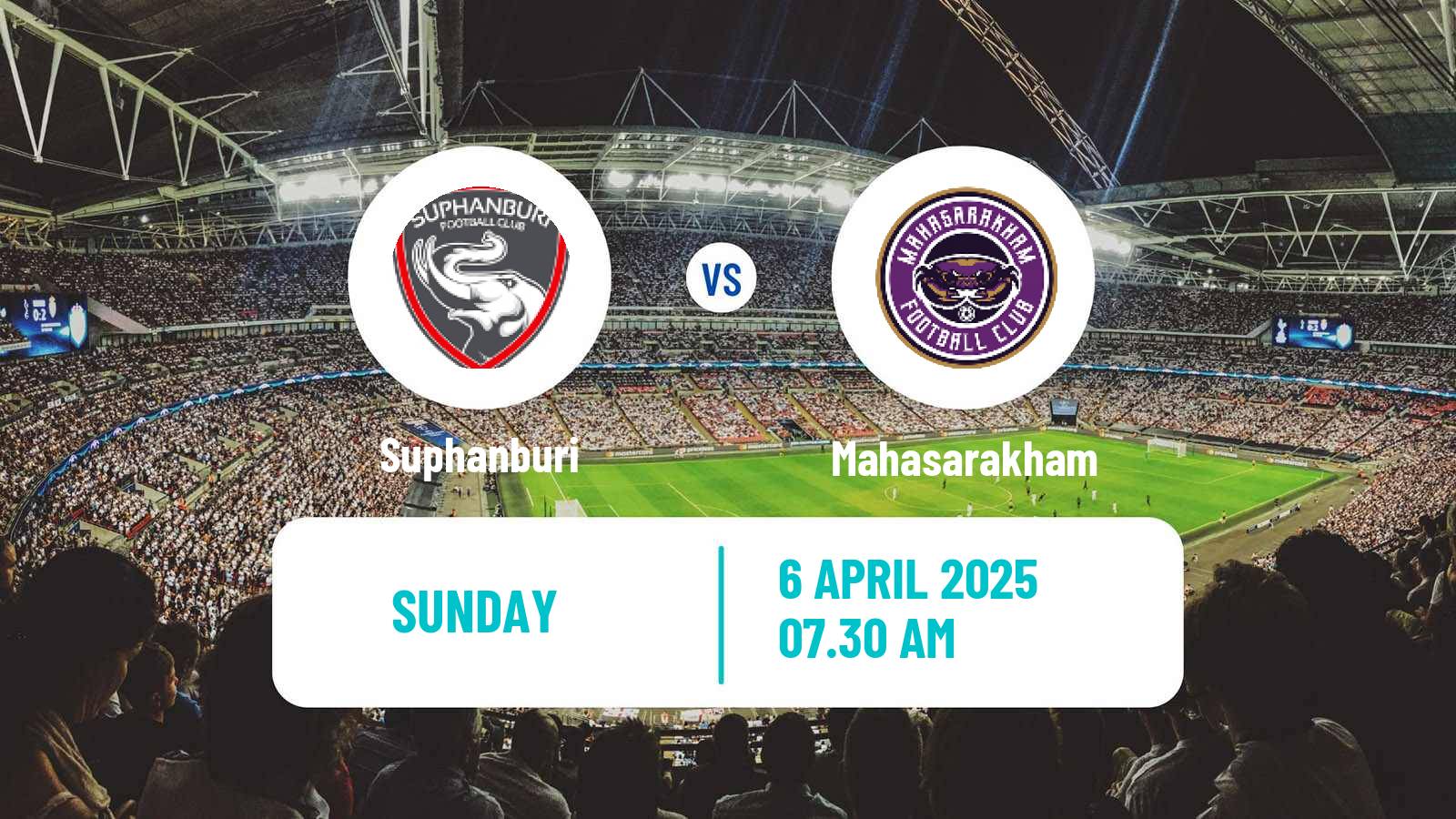 Soccer Thai League 2 Suphanburi - Mahasarakham