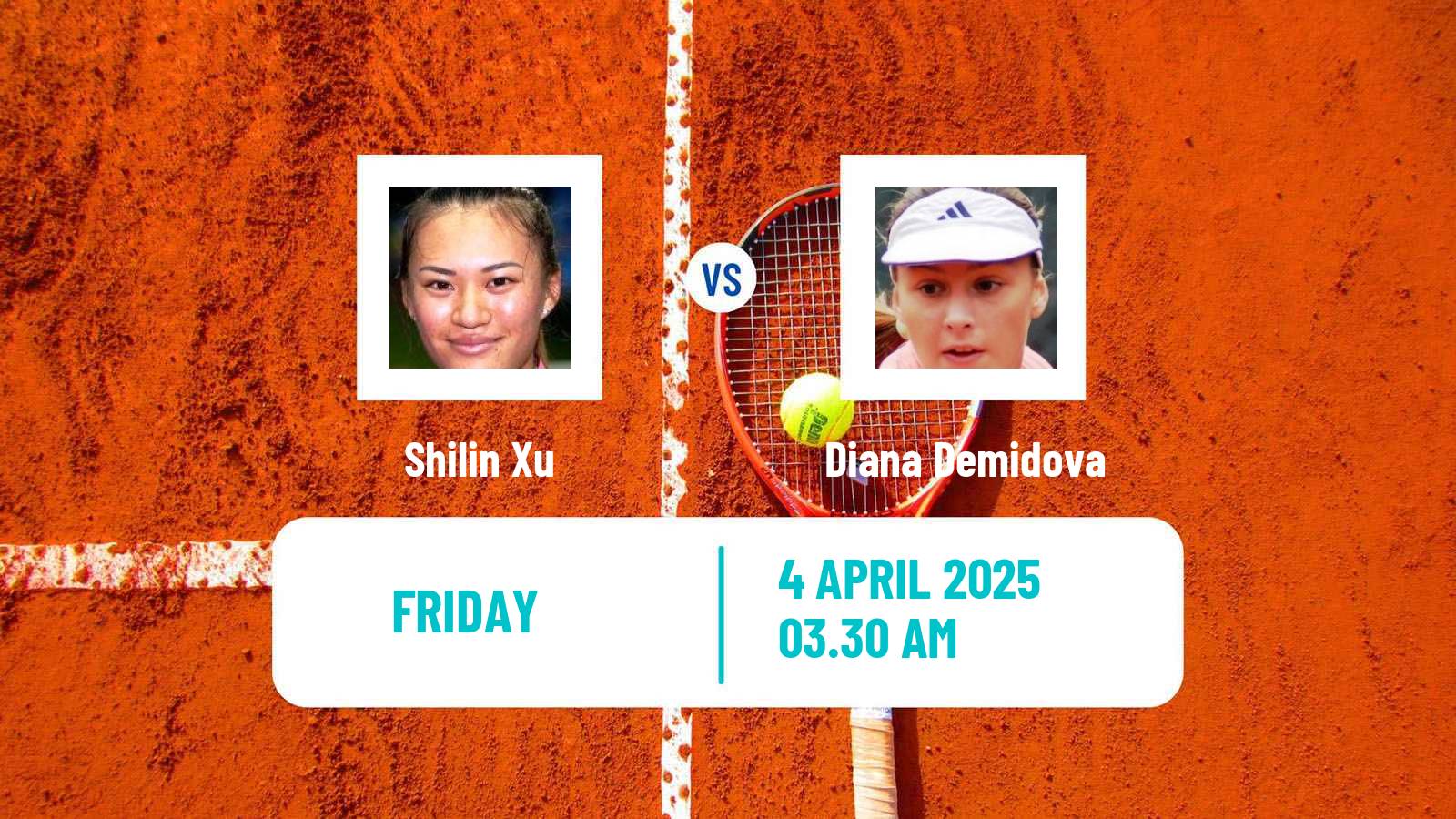 Tennis ITF W15 Antalya 9 Women Shilin Xu - Diana Demidova