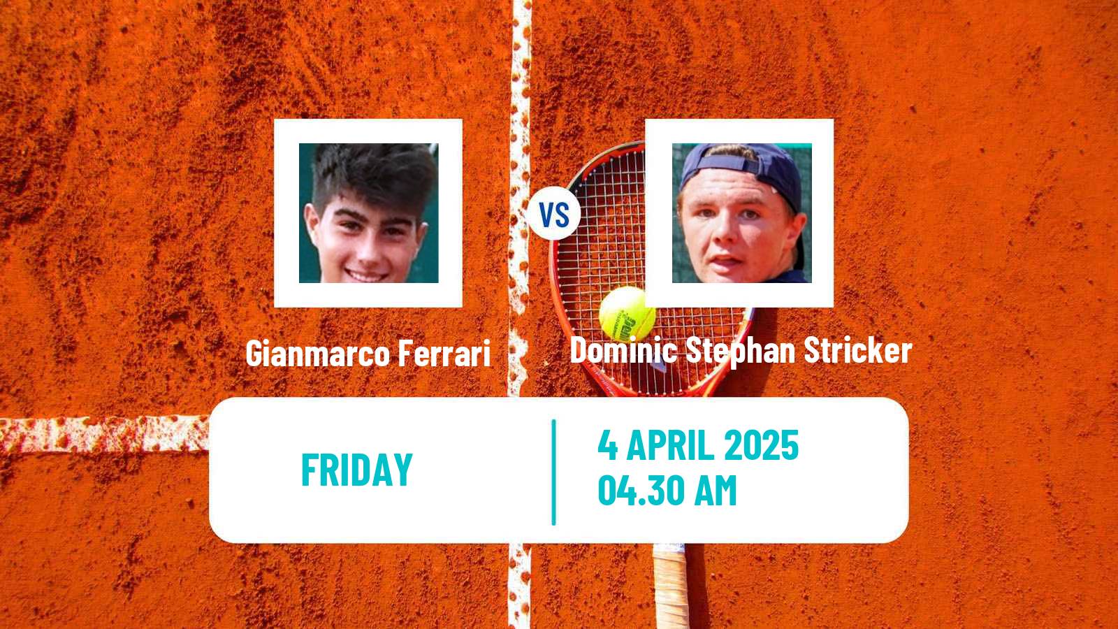 Tennis ITF M25 Santa Margherita Di Pula Men Gianmarco Ferrari - Dominic Stephan Stricker
