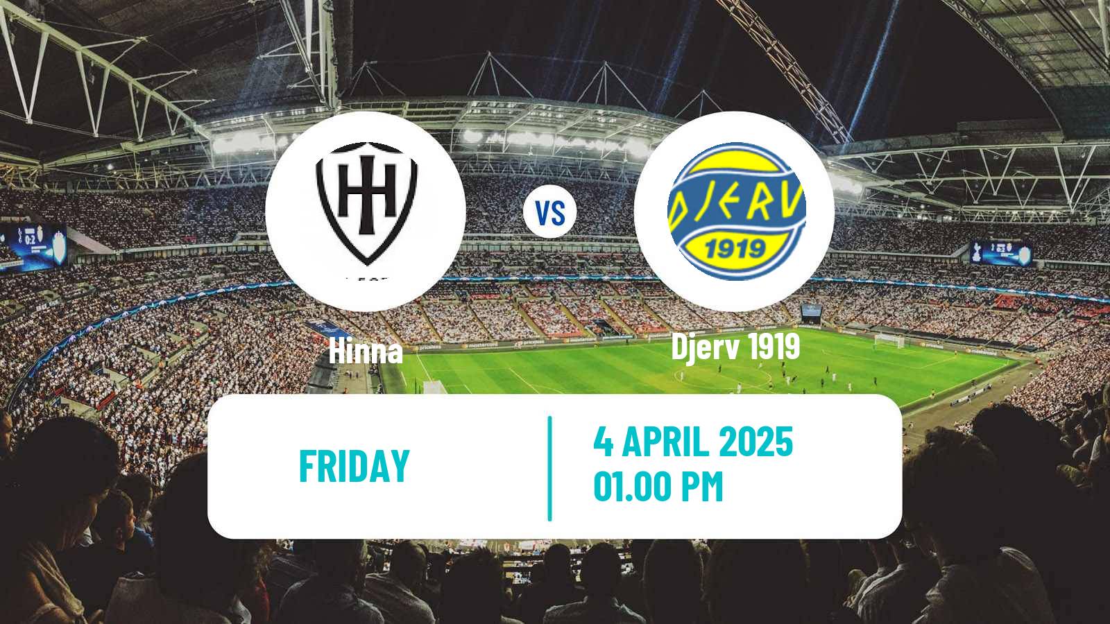 Soccer Norwegian Division 3 - Group 5 Hinna - Djerv 1919
