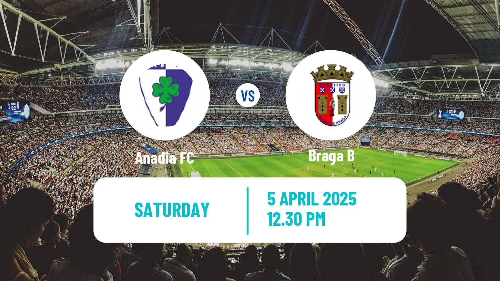 Soccer Portuguese Liga 3 Anadia - Braga B