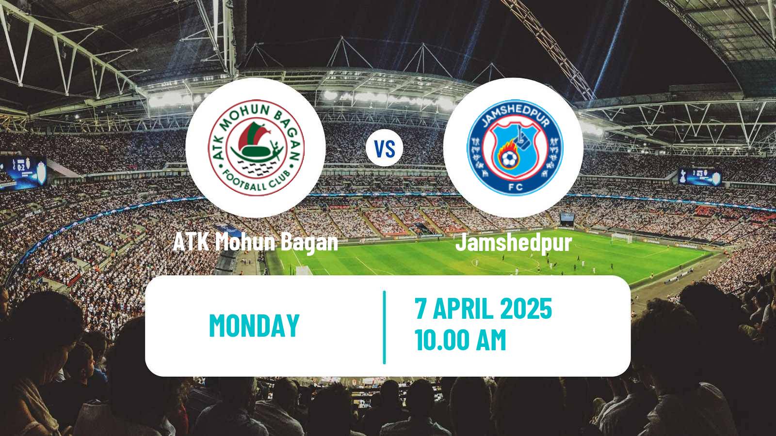 Soccer Indian ISL ATK Mohun Bagan - Jamshedpur