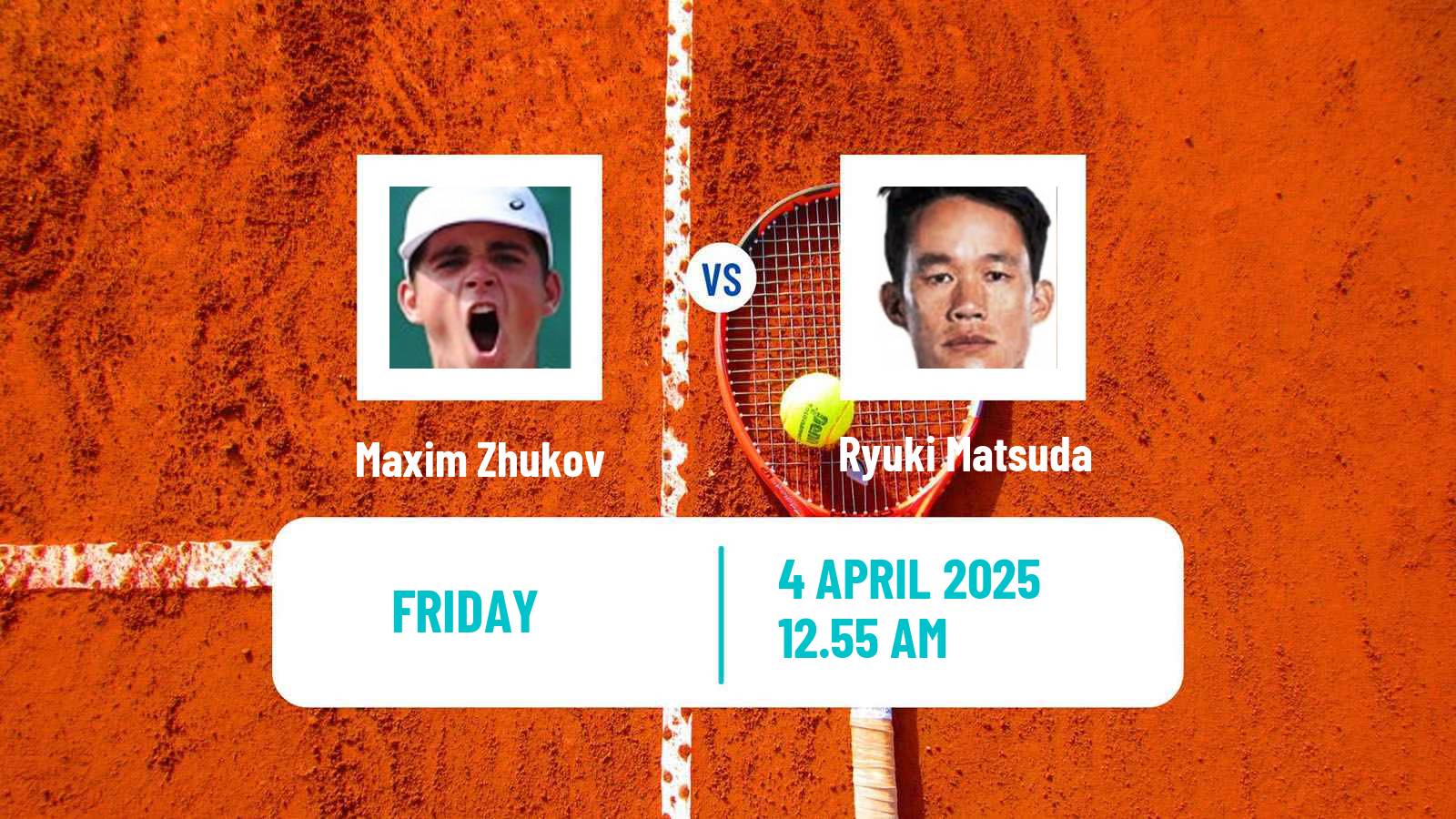Tennis ITF M25 Bengaluru Men Maxim Zhukov - Ryuki Matsuda