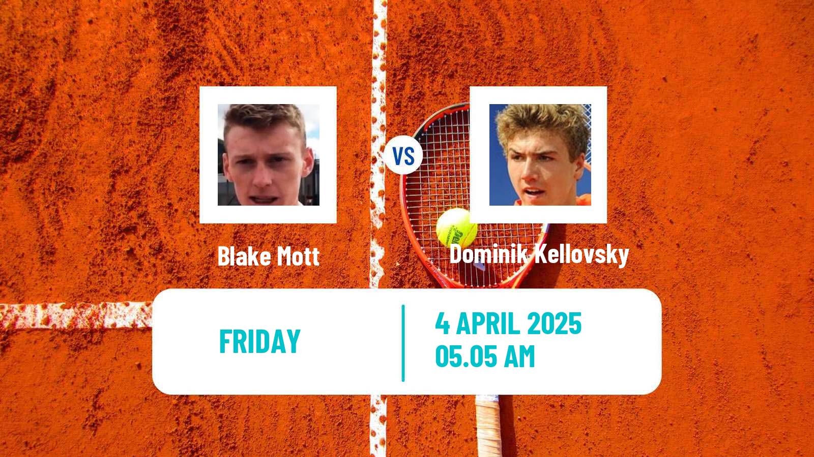 Tennis ITF M15 Heraklion 3 Men Blake Mott - Dominik Kellovsky