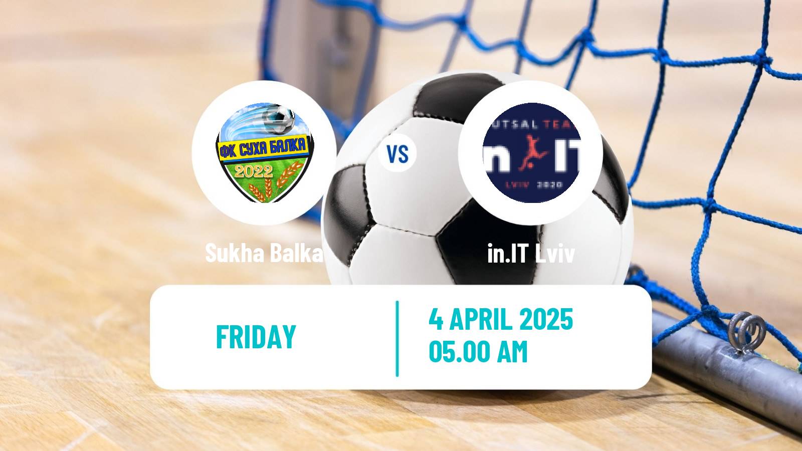 Futsal Ukrainian Extra Liga Futsal Sukha Balka - in.IT Lviv