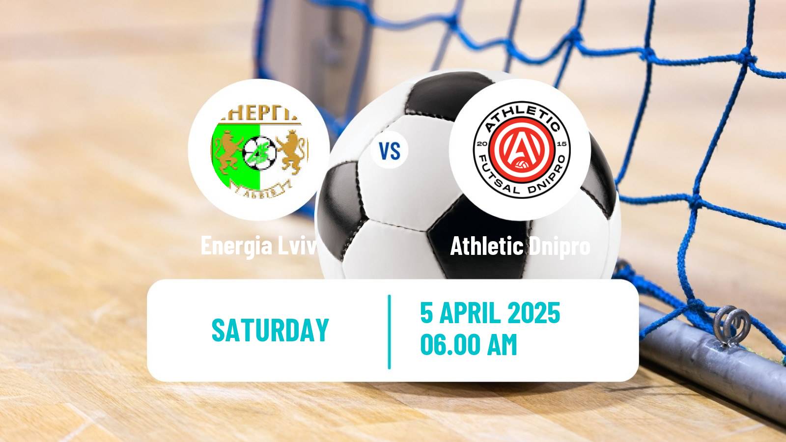 Futsal Ukrainian Extra Liga Futsal Energia Lviv - Athletic Dnipro