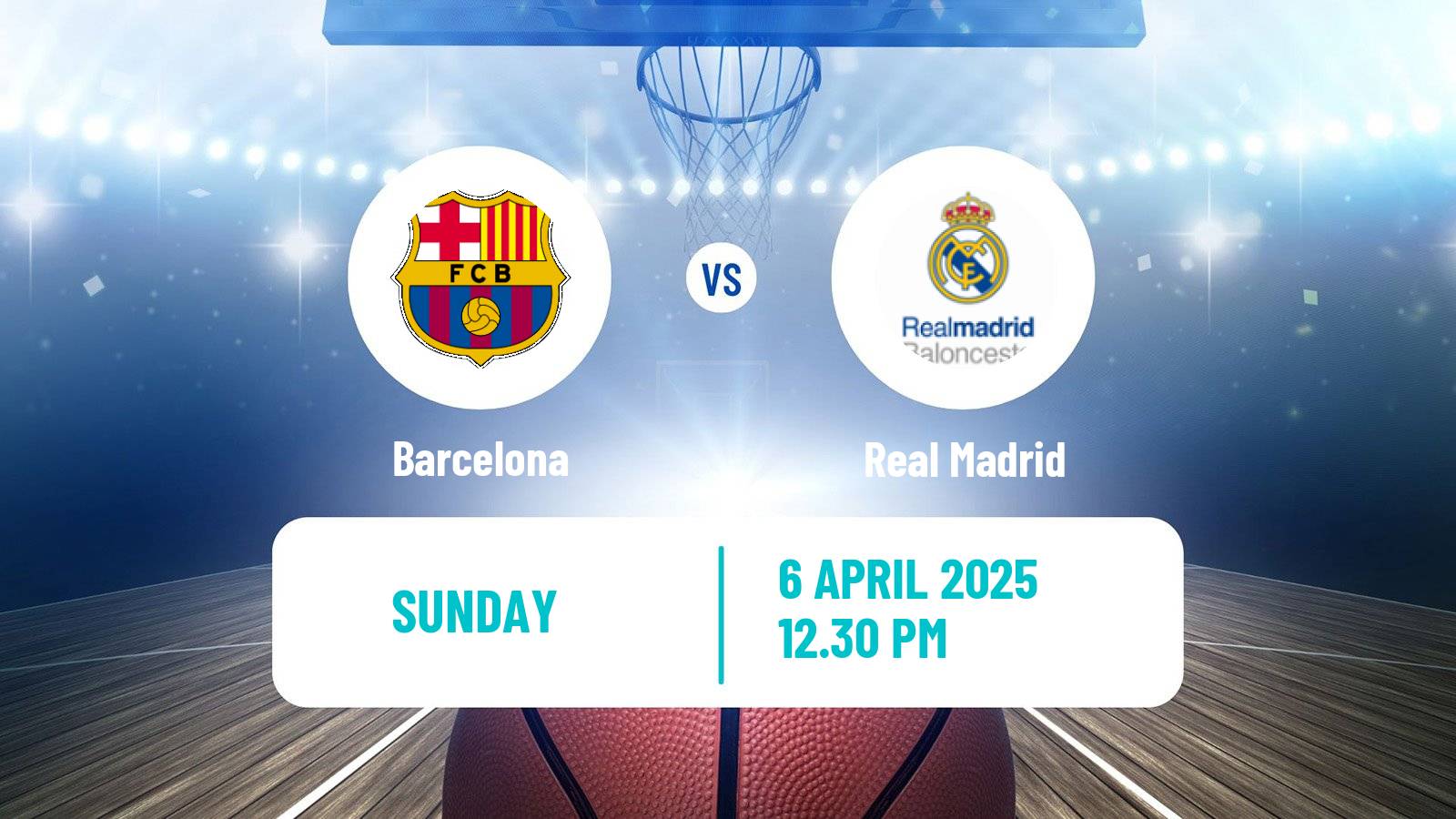 Basketball Spanish ACB League Barcelona - Real Madrid