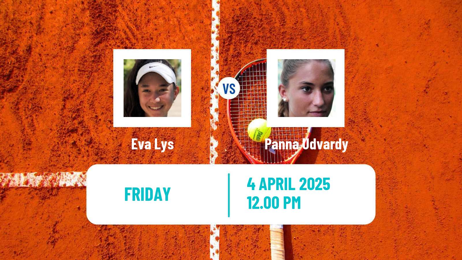 Tennis La Bisbal D Emporda Challenger Women Eva Lys - Panna Udvardy
