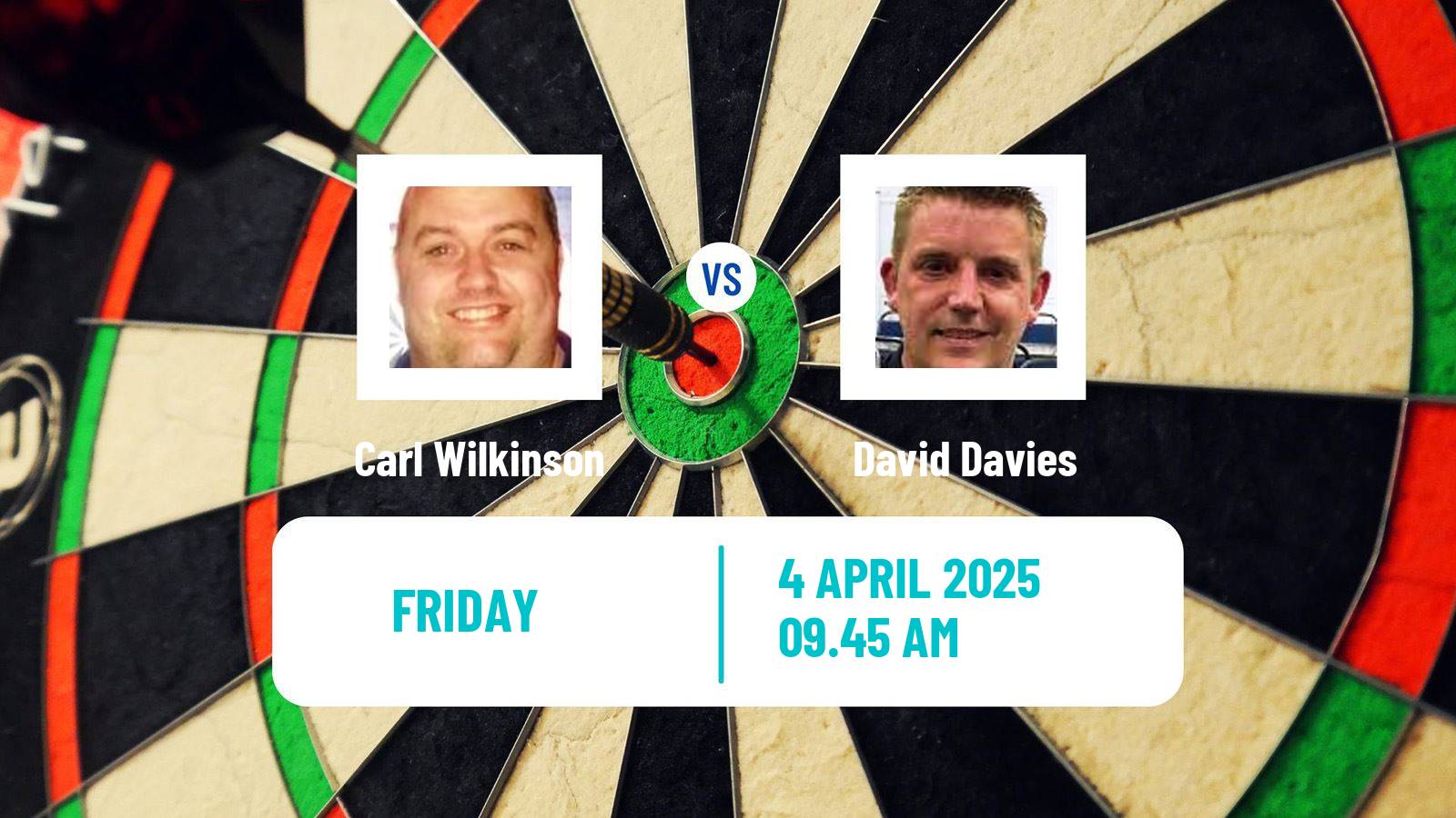 Darts Modus Super Series Carl Wilkinson - David Davies