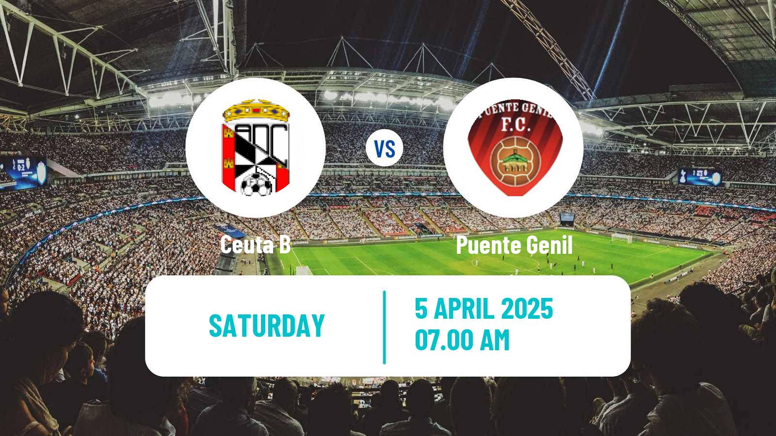 Soccer Spanish Tercera RFEF - Group 10 Ceuta B - Puente Genil