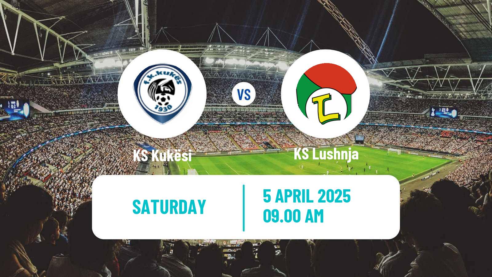 Soccer Albanian First Division Kukësi - Lushnja