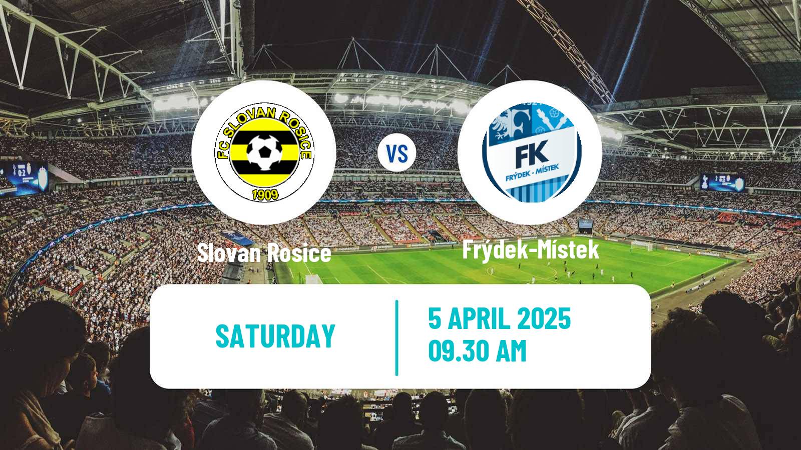 Soccer Czech MSFL Slovan Rosice - Frýdek-Místek