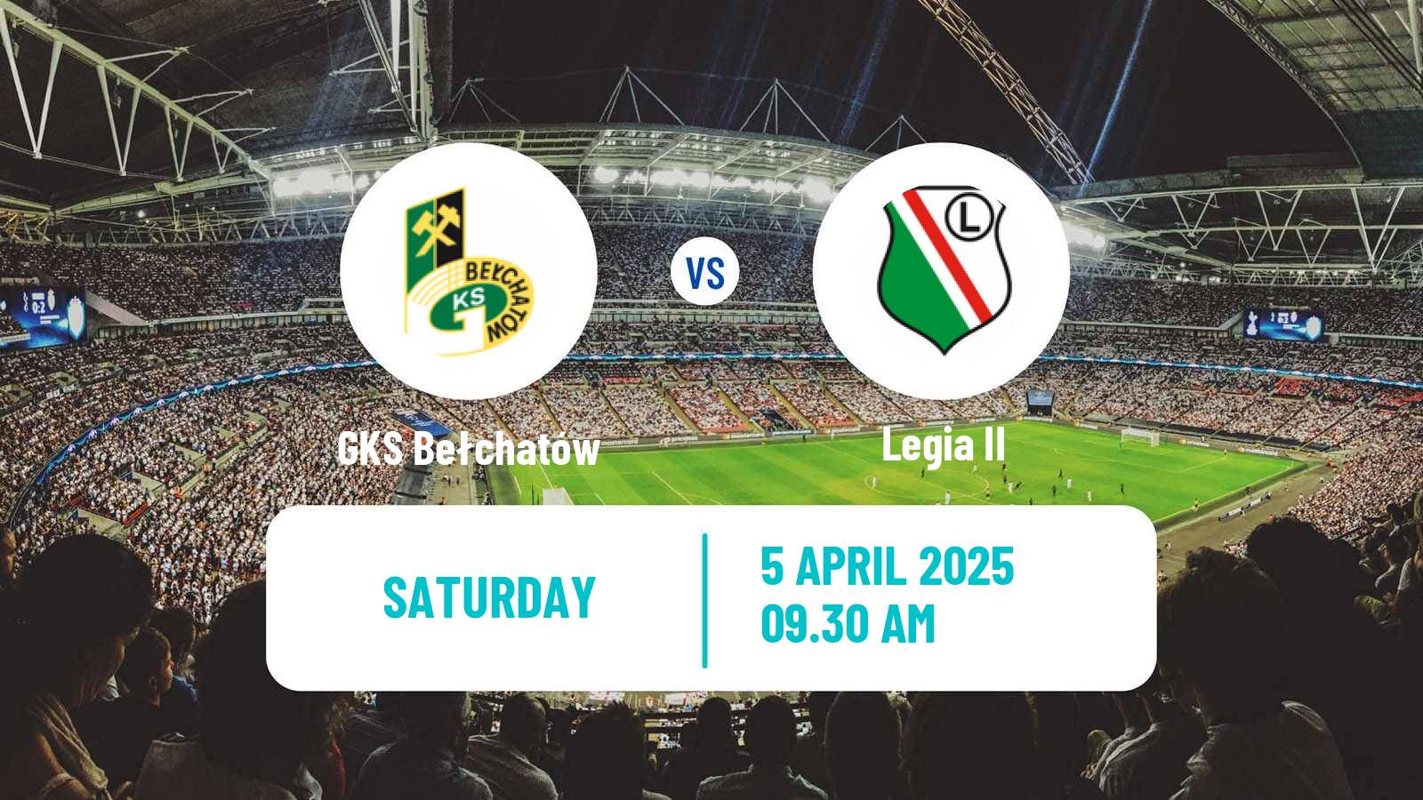 Football Polish Division 3 - Group I GKS Bełchatów - Legia II