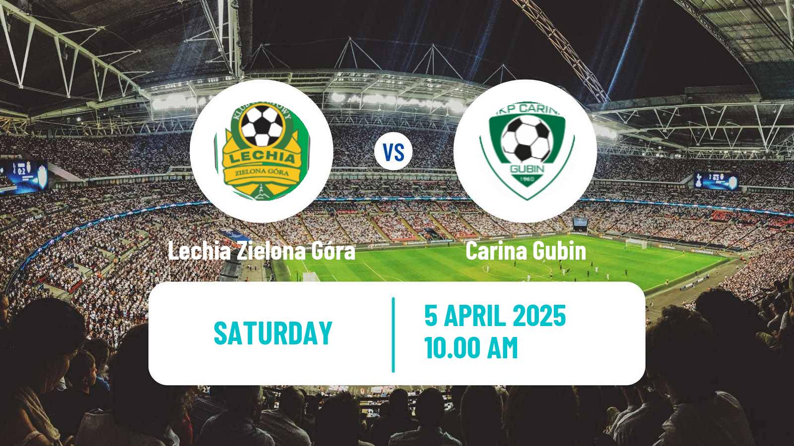 Soccer Polish Division 3 - Group III Lechia Zielona Góra - Carina Gubin