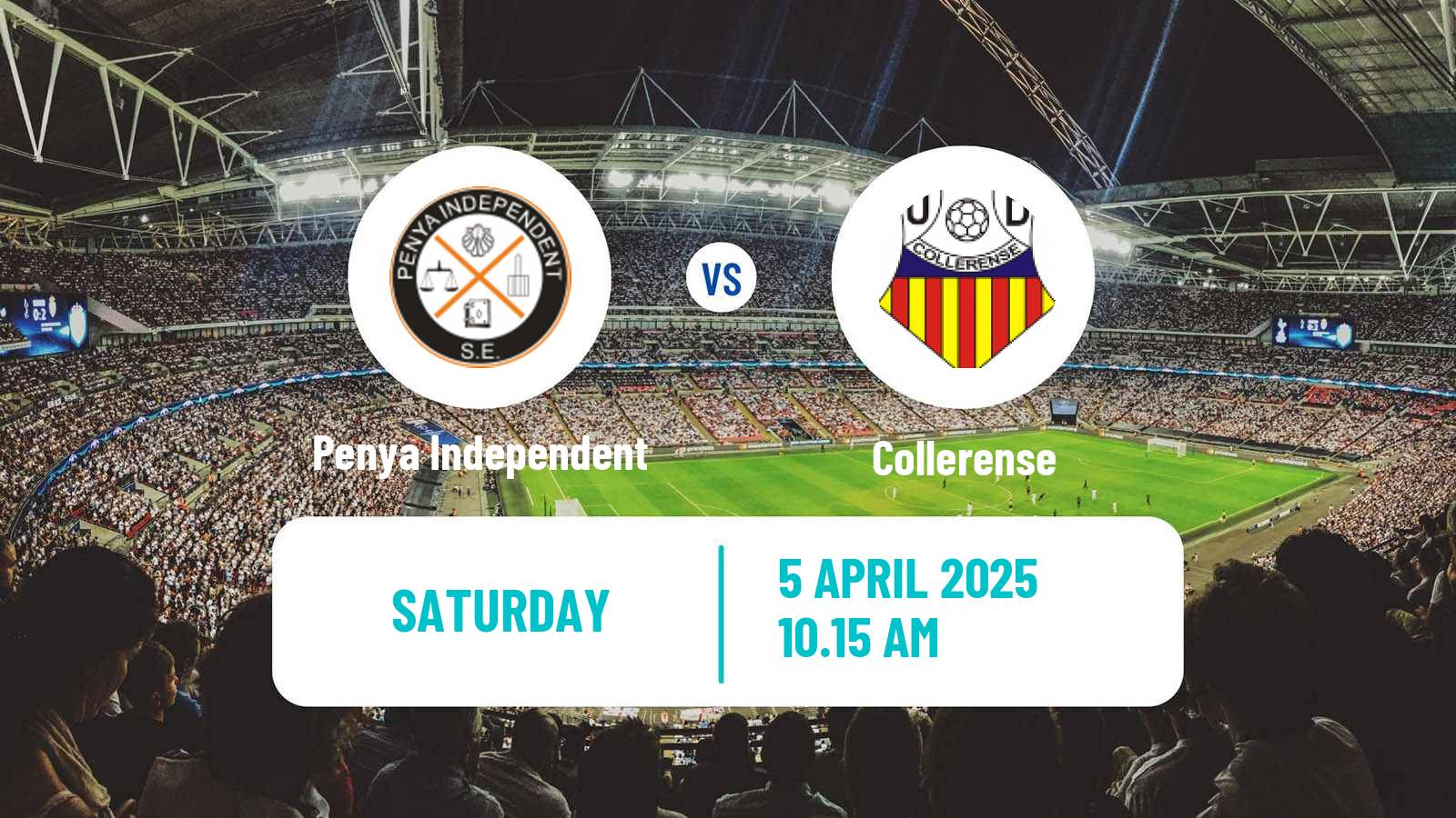 Soccer Spanish Tercera RFEF - Group 11 Penya Independent - Collerense
